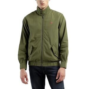 Levi's Men's Olive Green Full Zip Harrington Bomber Jacket Size XL